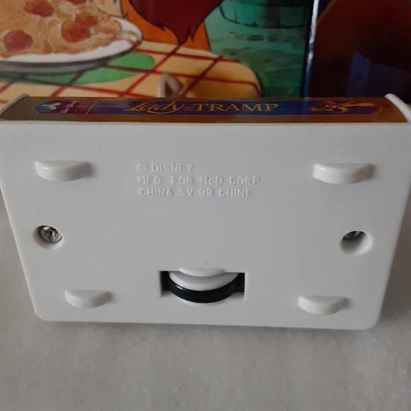 3 pc Lot of Walt Disney's Lady and the Tramp II New Sealed DVD,  + Book & Toy - Picture 12 of 12